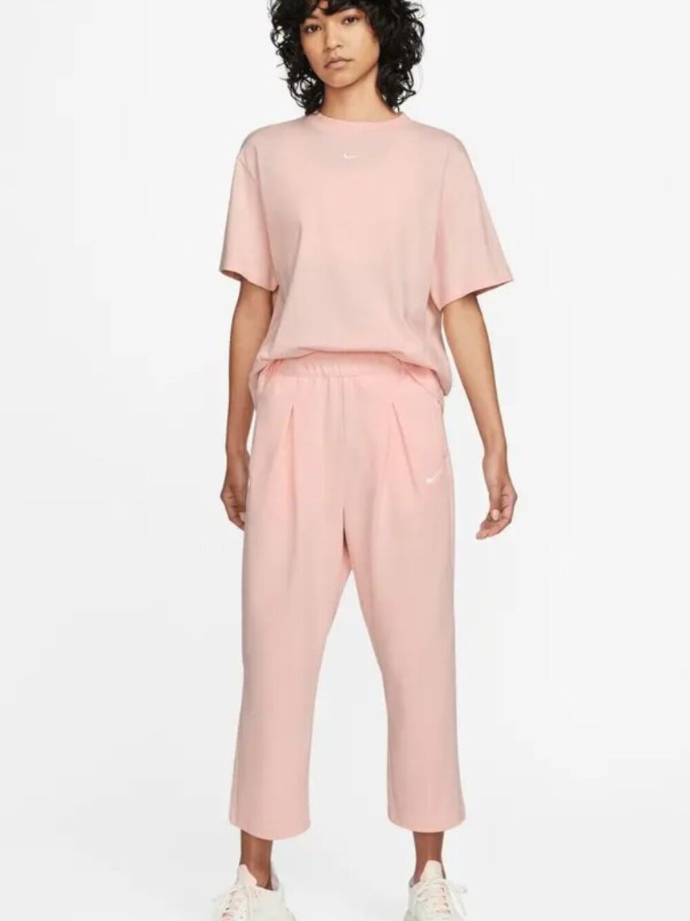NIKE Sportswear Cotton Jersey Capri Pants